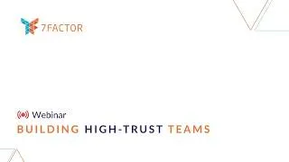 Thumbnail: Building High Trust Teams