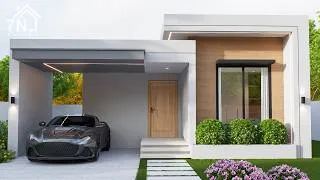 Thumbnail: Exterior and Interior Design Inspiration | 7x10Meters Home with 2 Bedrooms