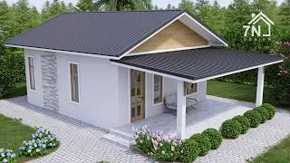 Thumbnail: 6 x 7 Meter Farm House | 2 Bedroom Tiny Home Design