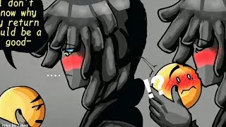Thumbnail: A willing kiss😖?,ThatMob x Verity | Minecraft fan comic dub ⛏️👾