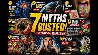 Thumbnail: 7 Popular Myths You Probably Still Believe (Debunked by Science)