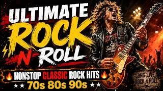 Thumbnail: Ultimate Rock N Roll Mix 🔥 Nonstop Classic Rock Hits 70s 80s 90s