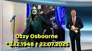 Thumbnail: Todesmeldungen Ozzy Osbourne † 22.07.2025 (German TV)