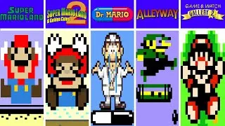 Thumbnail: Evolution of Super Mario Games Dying Game Over Screens in Nintendo GameBoy- Virtual Boy (1989-1998)