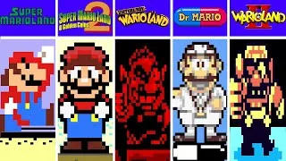 Thumbnail: Evolution of Super Mario Games Winning Levels, Stage Clear in GameBoy And Virtual Boy (1989-1998)