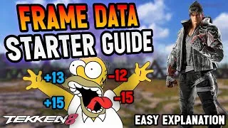 Thumbnail: Tekken 8 Frames easily explained - Frame Data Starter Guide