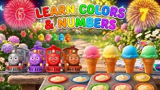 Thumbnail: Learn Colors and Counting 1 to 10! | Fun & Educational Animation for Kids