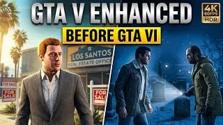 Thumbnail: GTA V Enhanced Before GTA VI in 2026 || North Yankton Confrontation | 4K 60FPS HDR Road to GTA 6 #24