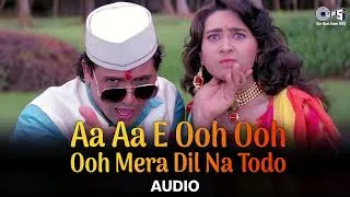 Thumbnail: Aa Aa E Ooh Ooh Ooh Mera Dil Na Todo (Female) Full Audio | Raja Babu | Poornima | 90's Hits Song
