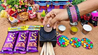 Thumbnail: Miniature Cadbury Dairy Milk Chocolate Paratha | Chocolate Paratha | Milky bar Chocolate | Chocolate