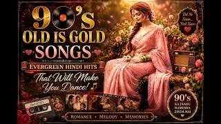 Thumbnail: Old Is Gold 90’s Songs 🌹 | Evergreen Bollywood Hits | Romantic Hindi Songs Playlist