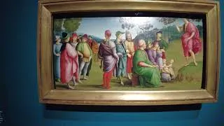 Thumbnail: National Gallery, London UK Old Masters special art exhibition Raphael paintings, drawings, tapestry
