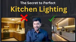 Thumbnail: Interior Designers Don’t Tell You THIS About Kitchen Lighting 😱 | Full Setup | Hindi | 91Homes