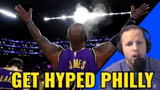 Thumbnail: SIXERS: Get HYPED FOR LeBron James: Philly Has A Reason To Believe Again