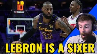 Thumbnail: BREAKING: LeBron James Takes His Talents To South Philly: Sixers Are Contenders 