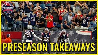 Thumbnail: Answering the biggest QUESTIONS from the preseason opener | Patriots Hub Podcast w/Barth & Anderson