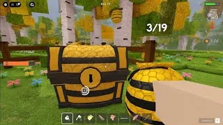 Thumbnail: 😱 I Found a Secret Bee Chest in 99 Nights in the Forest! 🐝