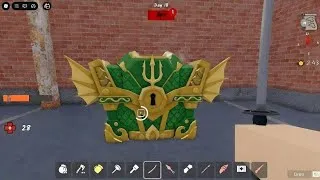 Thumbnail: 😱 I Found a Secret Aquaman Chest in 99 Nights in the forest! 🌊