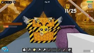 Thumbnail: 🐝 I Found a Secret Bee chest in 99 Nights in the forest! 🔥