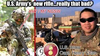 Thumbnail: US Army's M7 / NGSW project failed to predict future warfare - Capt. Henry Chan (fmr. Army Ordnance)