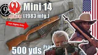 Thumbnail: Mini 14 (1983 vintage) to 500yds: Practical Accuracy