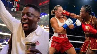 Thumbnail: Boosie Reacts To Claressa Shields TKO While Attending Fight Wit Fiancee Rajel Nelson! 🥊