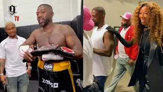 Thumbnail: Ray J's Sister Brandy Walks In With Him Ahead Of His Bout Against Orlando Brown! 🥊