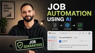 Thumbnail: I Automated My Job Search Using AI | Step by Step with Live Demo | Find Jobs and Auto Apply