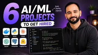 Thumbnail: 6 AI and SYSTEM DESIGN RESUME PROJECTS to get HIRED in 2026 | By Microsoft SDE