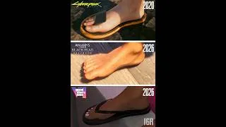 Thumbnail: GTA 6 VS Cyberpunk 2077 VS AC Black Flag Resynced - Feet Comparison