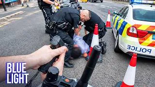Thumbnail: Suspect Runs Over Officer in Stolen Police Car | FULL EPISODE | Blue Light