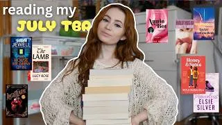 Thumbnail: attempting to finish all the books on my July TBR 📚