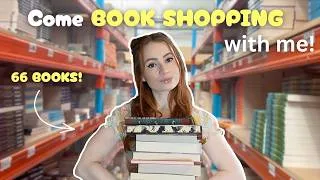 Thumbnail: Come Book Shopping With Me (66 Books!) 📚