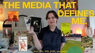 Thumbnail: Excellent Physical Media I Love in 2025 (vinyl, CDs, VHS, DVDs, and books!)