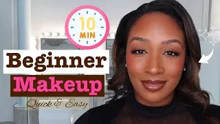 Thumbnail: 10 Minute Beginner Makeup Routine That Actually Looks Good ✨