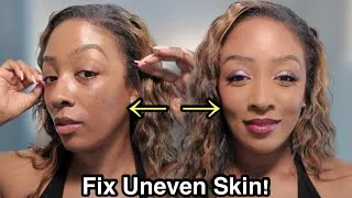 Thumbnail: How to Instantly Even Out Your Skin Tone with Makeup | Beginner Friendly!
