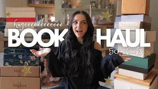 Thumbnail: my 50+ book haul 📦📖🌟 (publisher mail, ARCs, indie books & special editions)