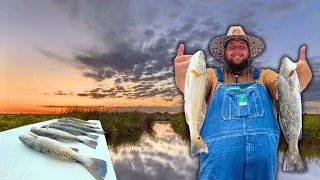 Thumbnail: We Found the Bite! REDFISH, TROUT and Cornflake Fried Fish Tacos (Catch & Cook) 