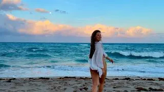 Thumbnail: Let's catch a Florida sunset together! | Beach Vlog