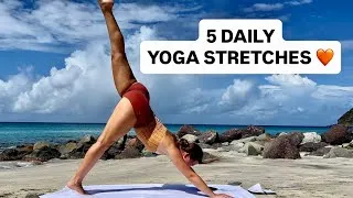 Thumbnail: My 5 Go-To Daily Yoga Poses | 10 Minute Routine | Stretch with Suzie