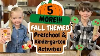 Thumbnail: Final 5 Cheap Fall Themed Learning Activities for Preschoolers and Kindergarteners (Part 2 of 2)