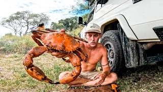 Thumbnail: 3 Days SOLO Remote Coastal Survival - Eating Only WILD Caught Food