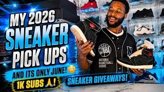 Thumbnail: SNEAKER GIVEAWAYS & ALL THE SNEAKERS I COPPED FOR 2026 AND ITS ONLY JUNE!😬