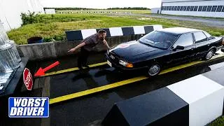Thumbnail: He Thought He Was Touching the Stop Sign... He Was 7 Feet Away 😂 | Canada’s Worst Driver