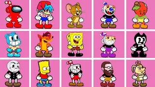 Thumbnail: Cuphead – All 30 Playable Characters (Intro, Super & Death)