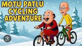 Thumbnail: Motu Patlu Cycling Adventure Winter Level || Motu Patlu Ka Cartoon Game 