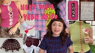 Thumbnail: knit + crochet projects you'll actually want to make when it's hot out 🌞 FREE PATTERNS