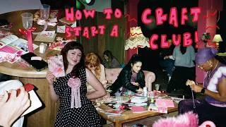 Thumbnail: week in my life running craft workshops 🦋 artist in london