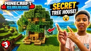 Thumbnail: I Built Amazing Tree house 🔥 | Minecraft Survival Series Part 3