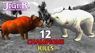 Thumbnail: 🔥🐯 The Tiger Game – 12 Champions Kills #a2ygs ⚔️🏆 